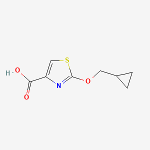 2-Cyclopropylmethoxy-thiazole-4-carboxylic acid