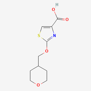 2-(Tetrahydropyran-4-ylmethoxy)-thiazole-4-carboxylic acid