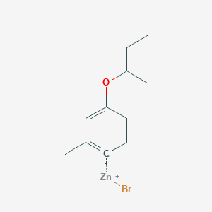 (4-sec-Butyloxy-2-methylphenyl)Zinc bromide