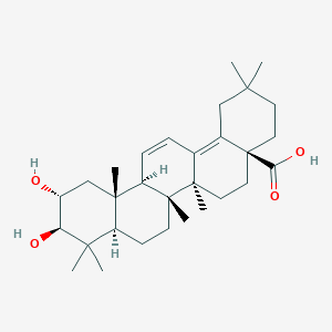 molecular formula C30H46O4 B148700 Camaldulenic acid CAS No. 71850-15-2