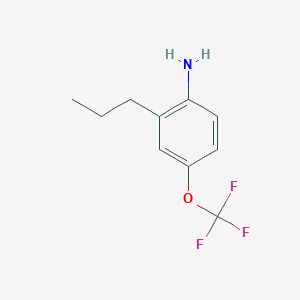 2-Propyl-4-(trifluoromethoxy)aniline