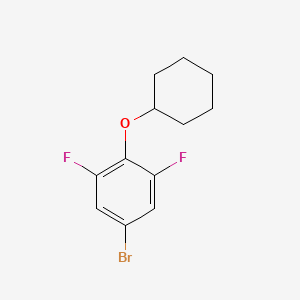 5-Bromo-2-(cyclohexyloxy)-1,3-difluorobenzene