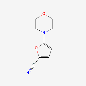 5-Morpholinofuran-2-carbonitrile