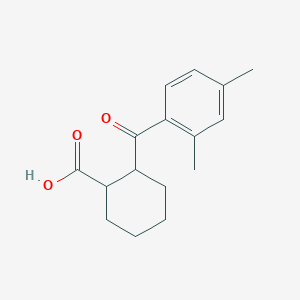 2-(2,4-Dimethyl-benzoyl)-cyclohexanecarboxylic acid