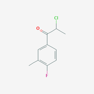 2-Chloro-4'-fluoro-3'-methylpropiophenone