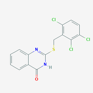 2-[(2,3,6-Trichlorobenzyl)sulfanyl]quinazolin-4-ol