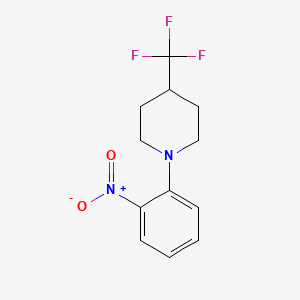 1-(2-Nitrophenyl)-4-(trifluoromethyl)piperidine