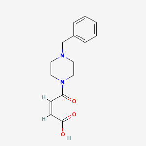 (Z)-4-(4-benzylpiperazin-1-yl)-4-oxobut-2-enoic acid