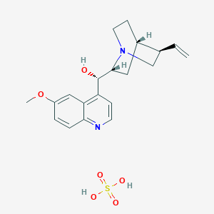 molecular formula C20H26N2O6S B148703 Quinidine bisulfate CAS No. 747-45-5