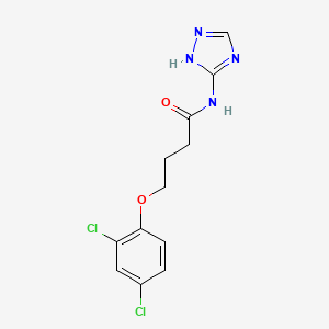 4-(2,4-dichlorophenoxy)-N-(4H-1,2,4-triazol-3-yl)butanamide