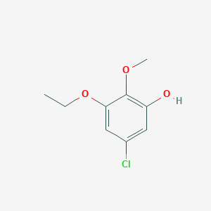 5-Chloro-3-ethoxy-2-methoxyphenol