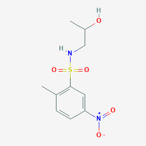 N-(2-hydroxypropyl)-2-methyl-5-nitrobenzenesulfonamide