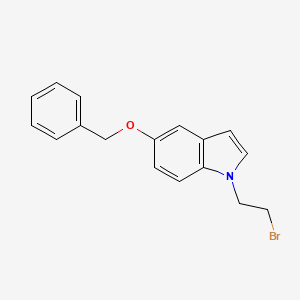 5-(benzyloxy)-1-(2-bromoethyl)-1H-indole