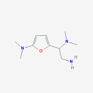 1-(5-(dimethylamino)furan-2-yl)-N1,N1-dimethylethane-1,2-diamine