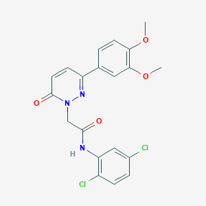 N-(2,5-dichlorophenyl)-2-(3-(3,4-dimethoxyphenyl)-6-oxopyridazin-1(6H)-yl)acetamide