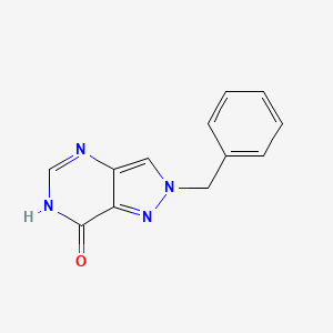 molecular formula C12H10N4O B1487057 2-Benzyl-2H-pyrazolo[4,3-d]pyrimidin-7-ol CAS No. 1353505-24-4