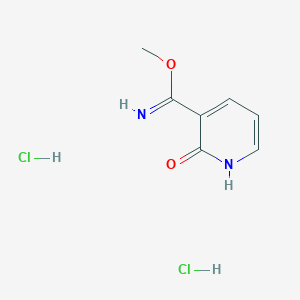 molecular formula C7H8N2O2 B1487060 甲基2-羟基烟酰亚胺二盐酸盐 CAS No. 1188980-72-4