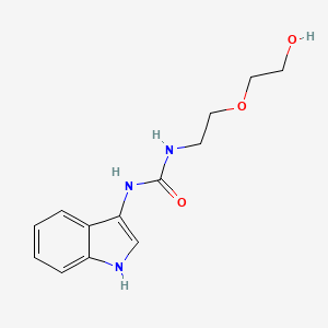 1-(2-(2-hydroxyethoxy)ethyl)-3-(1H-indol-3-yl)urea