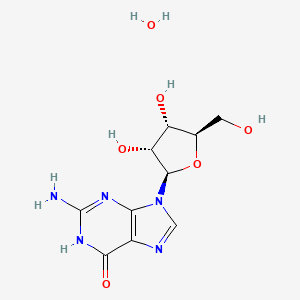 molecular formula C10H15N5O6 B1487064 Guanosine Hydrate CAS No. 141433-61-6