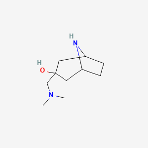 3-((Dimethylamino)methyl)-8-azabicyclo[3.2.1]octan-3-ol