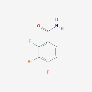 3-Bromo-2,4-difluorobenzamide