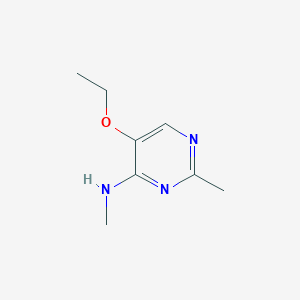 molecular formula C8H13N3O B14870990 5-ethoxy-N,2-dimethylpyrimidin-4-amine 