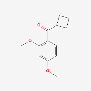 Cyclobutyl(2,4-dimethoxyphenyl)methanone