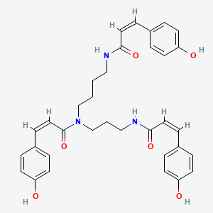 N1,N5,N10-(Z)-tri-p-coumaroylspermidine