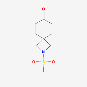 2-(Methylsulfonyl)-2-azaspiro[3.5]nonan-7-one