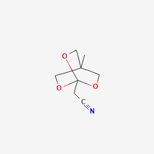 2-(4-Methyl-2,6,7-trioxabicyclo[2.2.2]octan-1-yl)acetonitrile