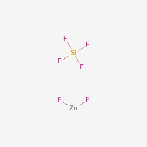 molecular formula F6SiZn B14871273 Difluorozinc;tetrafluorosilane 