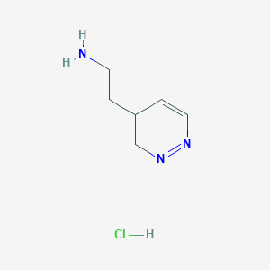 2-Pyridazin-4-ylethanamine HCl