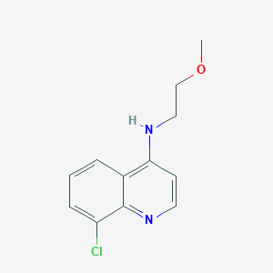 8-chloro-N-(2-methoxyethyl)quinolin-4-amine