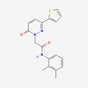 N-(2,3-Dimethyl-phenyl)-2-(6-oxo-3-thiophen-2-yl-6H-pyridazin-1-yl)-acetamide