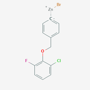 4-[(2'-Chloro-6'-fluorophenoxy)methyl]phenylZinc bromide