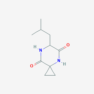 6-Isobutyl-4,7-diazaspiro[2.5]octane-5,8-dione