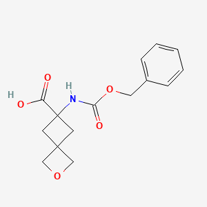 6-(((Benzyloxy)carbonyl)amino)-2-oxaspiro[3.3]heptane-6-carboxylic acid