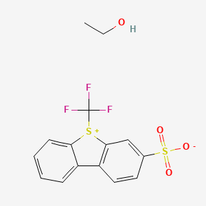 S-(Trifluoromethyl)dibenzothiophenium-3-sulfonate ethanolate