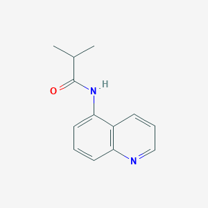 2-methyl-N-(quinolin-5-yl)propanamide