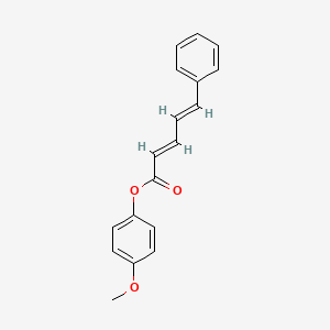 4-methoxyphenyl (2E,4E)-5-phenylpenta-2,4-dienoate