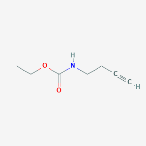 molecular formula C7H11NO2 B14871581 Ethyl but-3-yn-1-ylcarbamate CAS No. 14044-61-2