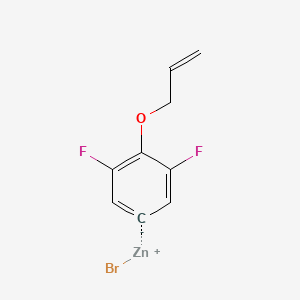 4-Allyloxy-3,5-difluorophenylZinc bromide