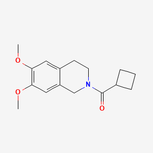 cyclobutyl(6,7-dimethoxy-3,4-dihydroisoquinolin-2(1H)-yl)methanone