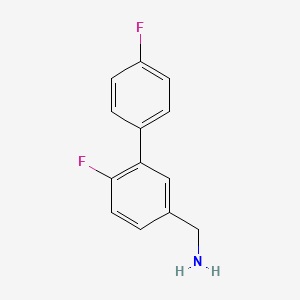 (4',2-Difluorobiphenyl-5-yl)methanamine