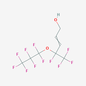 4,5,5,5-Tetrafluoro-4-(1,1,2,2,3,3,3-heptafluoropropoxy)-2-penten-1-ol