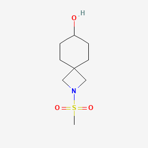 2-(Methylsulfonyl)-2-azaspiro[3.5]nonan-7-ol