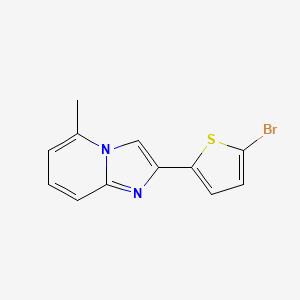 2-(5-Bromothiophen-2-yl)-5-methylimidazo[1,2-a]pyridine