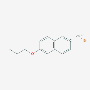 6-n-Propyloxy-2-naphthylZinc bromide