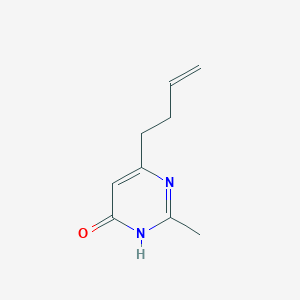 6-(But-3-en-1-yl)-2-methylpyrimidin-4-ol