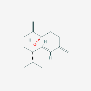 molecular formula C15H24O B14871884 4(15),5,10(14)-Germacratrien-1-ol 